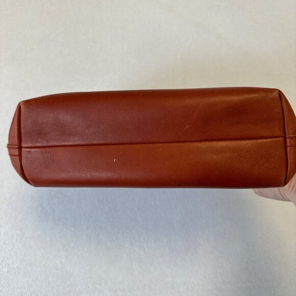 Madewell Leather Transport Tote Crossbody Zip Top Small Cognac English Saddle - Picture 5 of 15